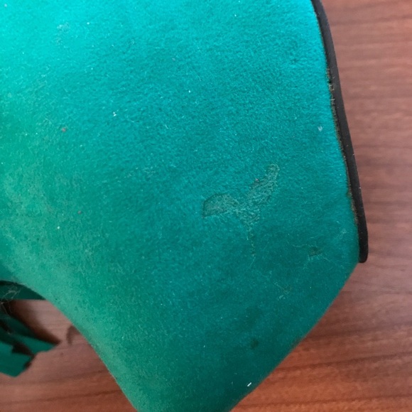 Teal booties! - Picture 6 of 7